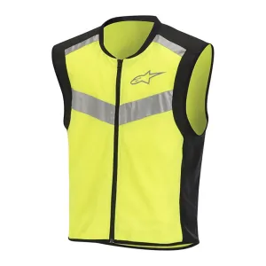 Alpinestars Flare Neon Vest Black & Yellow Fluo