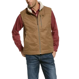 Ariat Men's Cub Brown Grizzly Canvas Vest