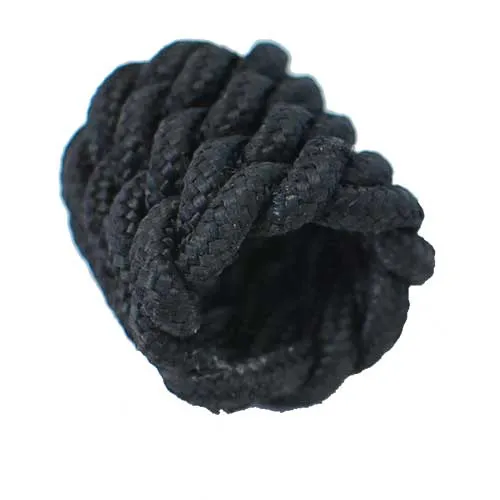 Black Braided Horn Knot