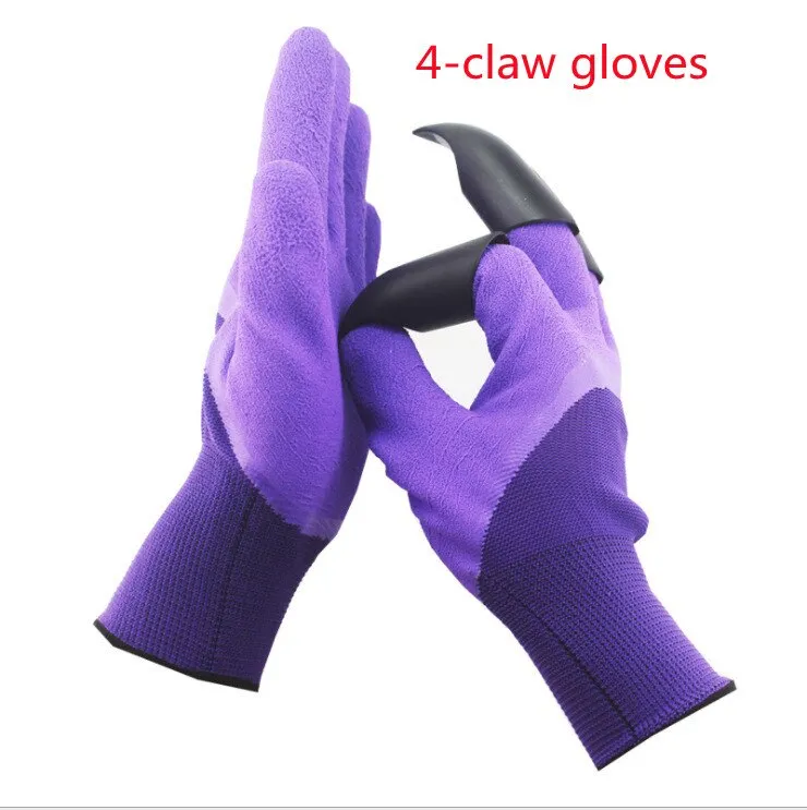 Digging gloves, gardening, dipping, labor protection, paws, garden planting, vegetable, flower, weeding protection