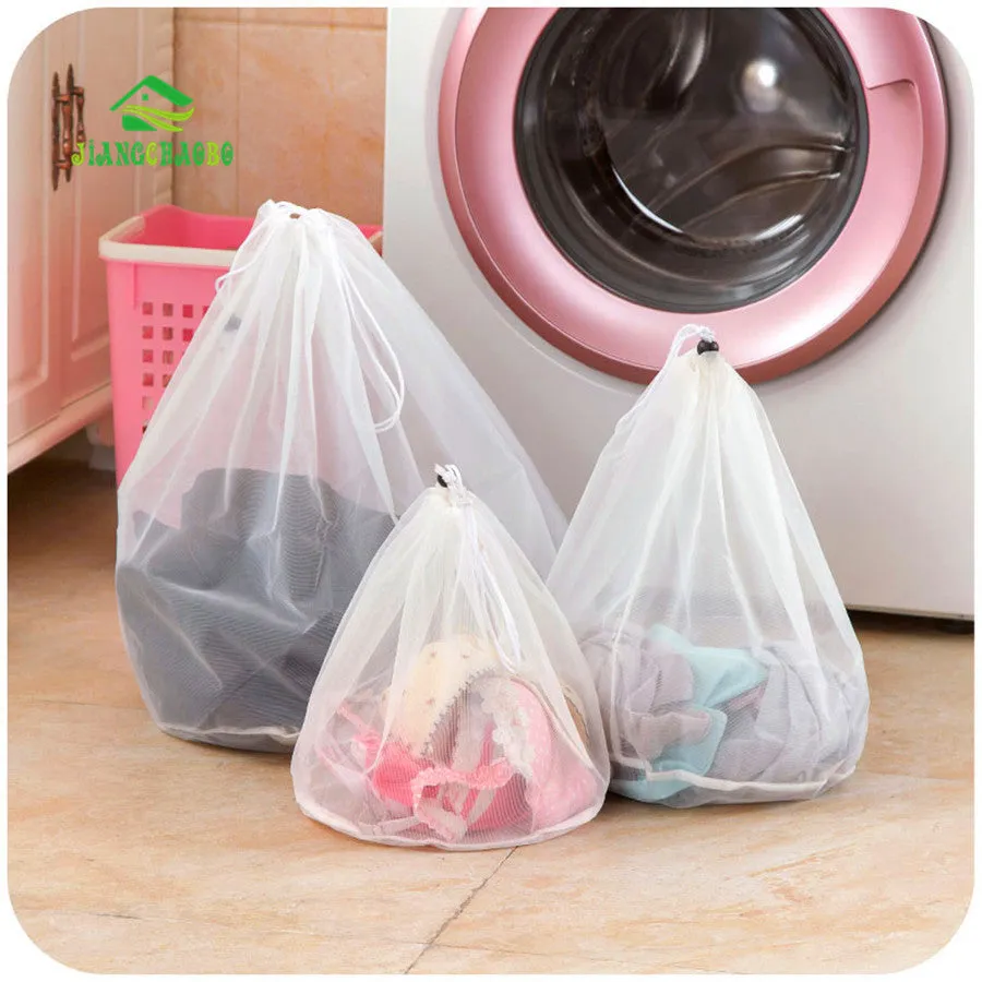 Drawstring Bra Underwear Products Laundry Bags Baskets Mesh Bag Household Cleaning Tools Accessories Laundry Wash Care