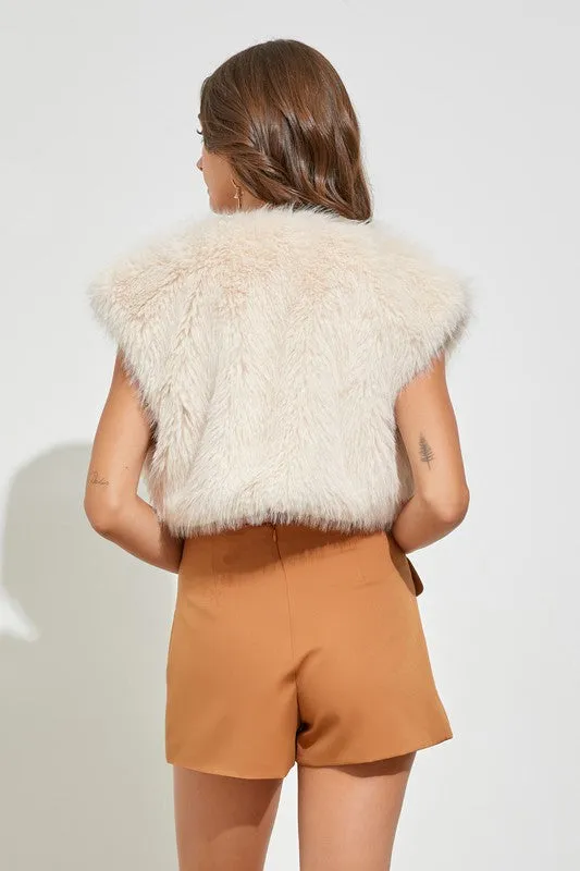 Faux Fur Vest