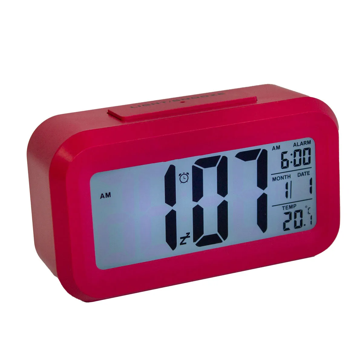 Gear Up Digital Alarm Clock