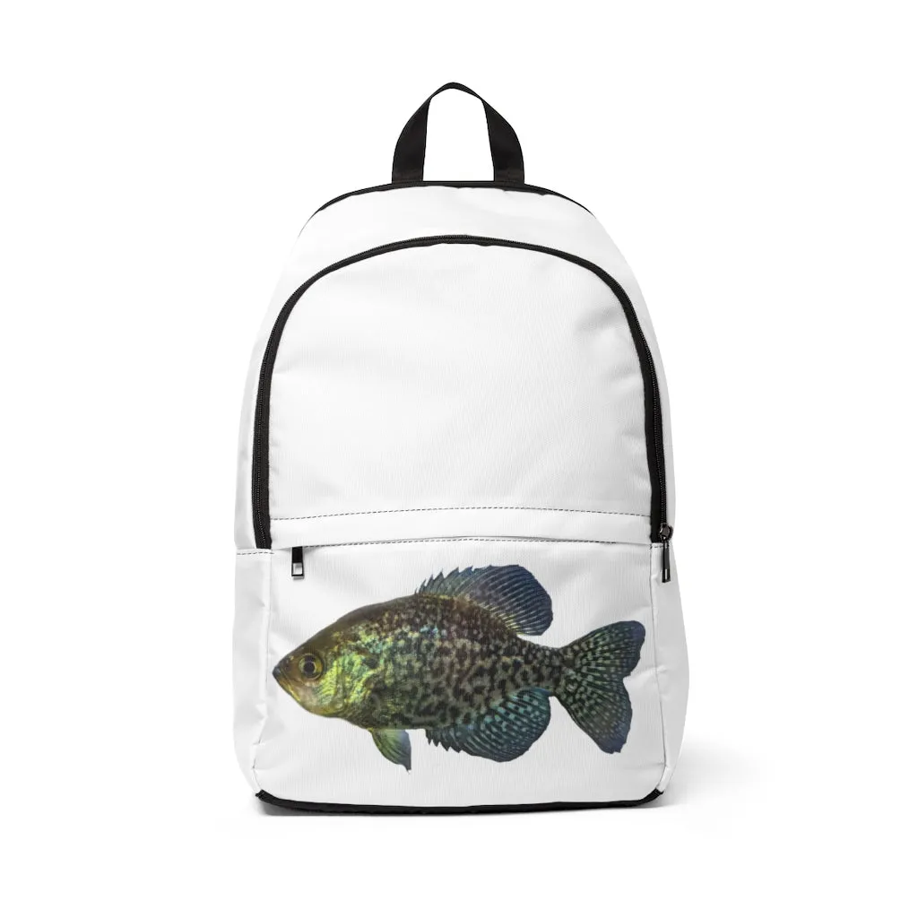 Golden Fish Unisex Fabric Backpack