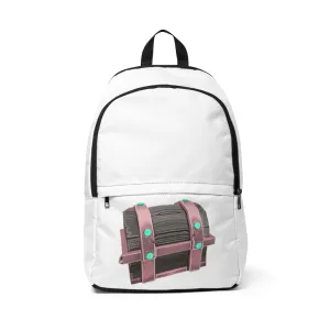 Hand-Painted Chest Unisex Fabric Backpack