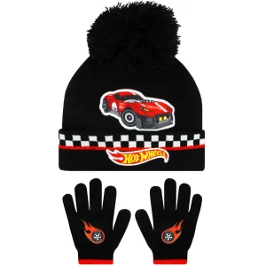 Hot Wheels Hat And Gloves Set