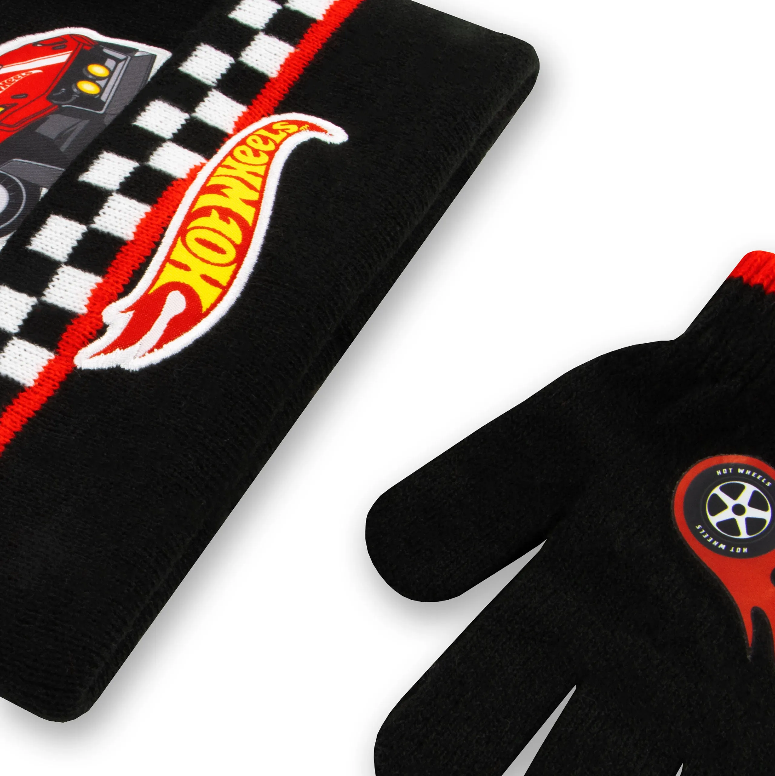 Hot Wheels Hat And Gloves Set