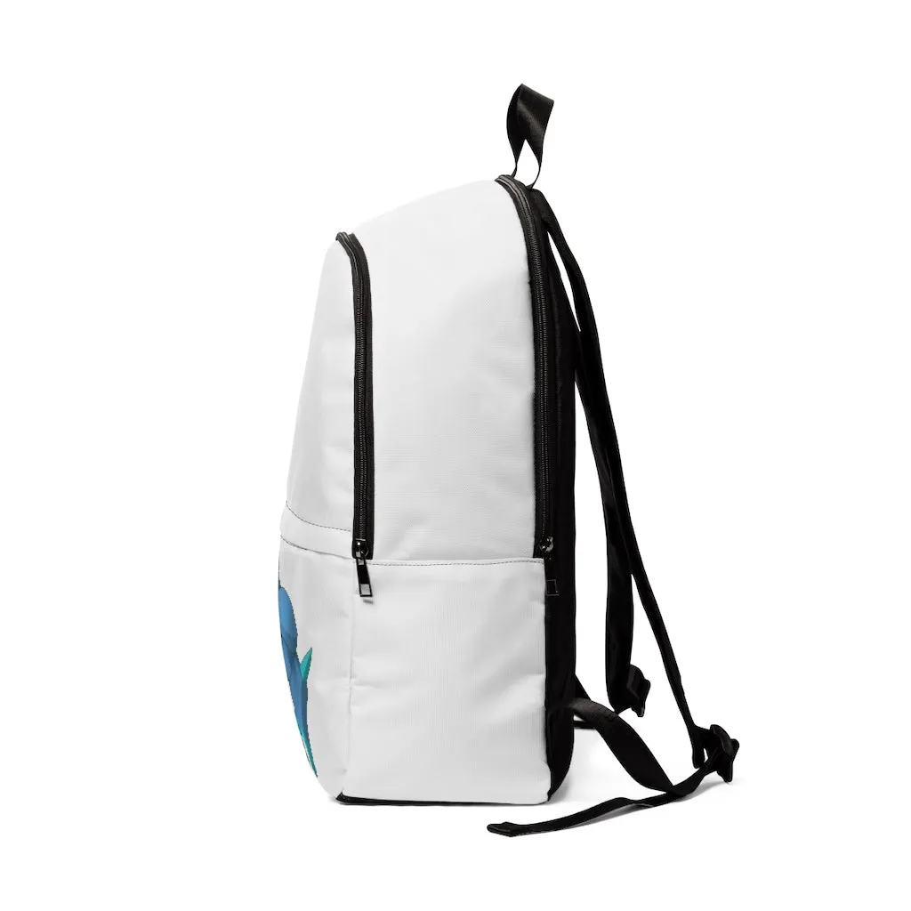 Ice Shark Unisex Fabric Backpack