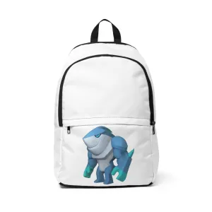 Ice Shark Unisex Fabric Backpack