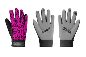 Little Rider Co Kids Bike Gloves - Classic Tech Series - HOT PINK