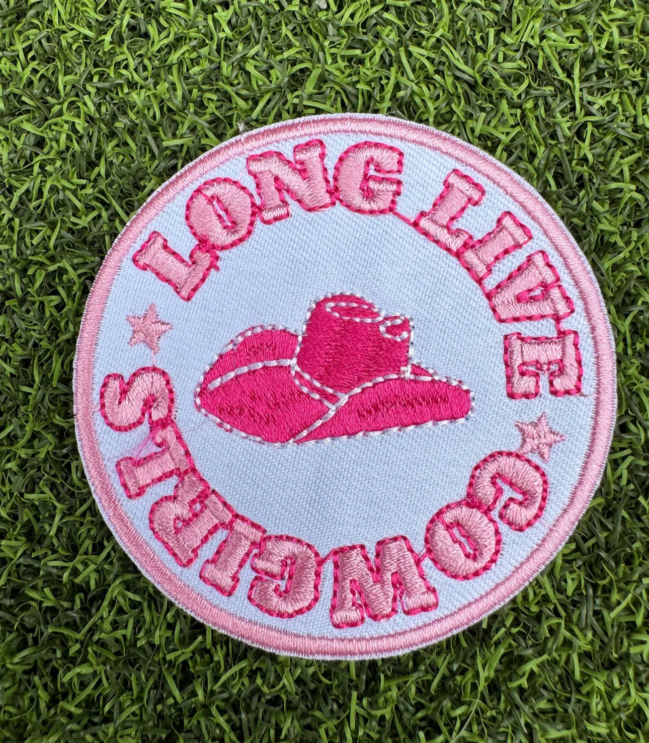 Long Live Cowgirls Iron On Patches