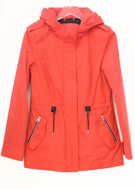 Mackage - Melita Rain Jacket in Tomato