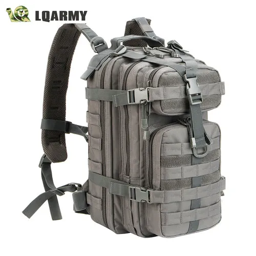 Men Army Military Tactical Backpack 1000d Polyester 30l 3p Softback