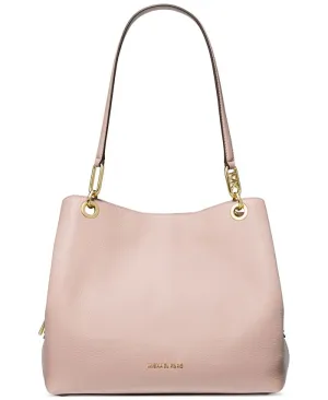 Michael Kors Kensington Large Leather Tote Bag, Pink