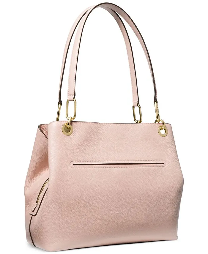 Michael Kors Kensington Large Leather Tote Bag, Pink