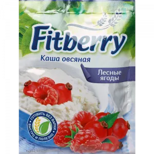 Oatmeal porridge "Fitberry" with wild berries, 35g