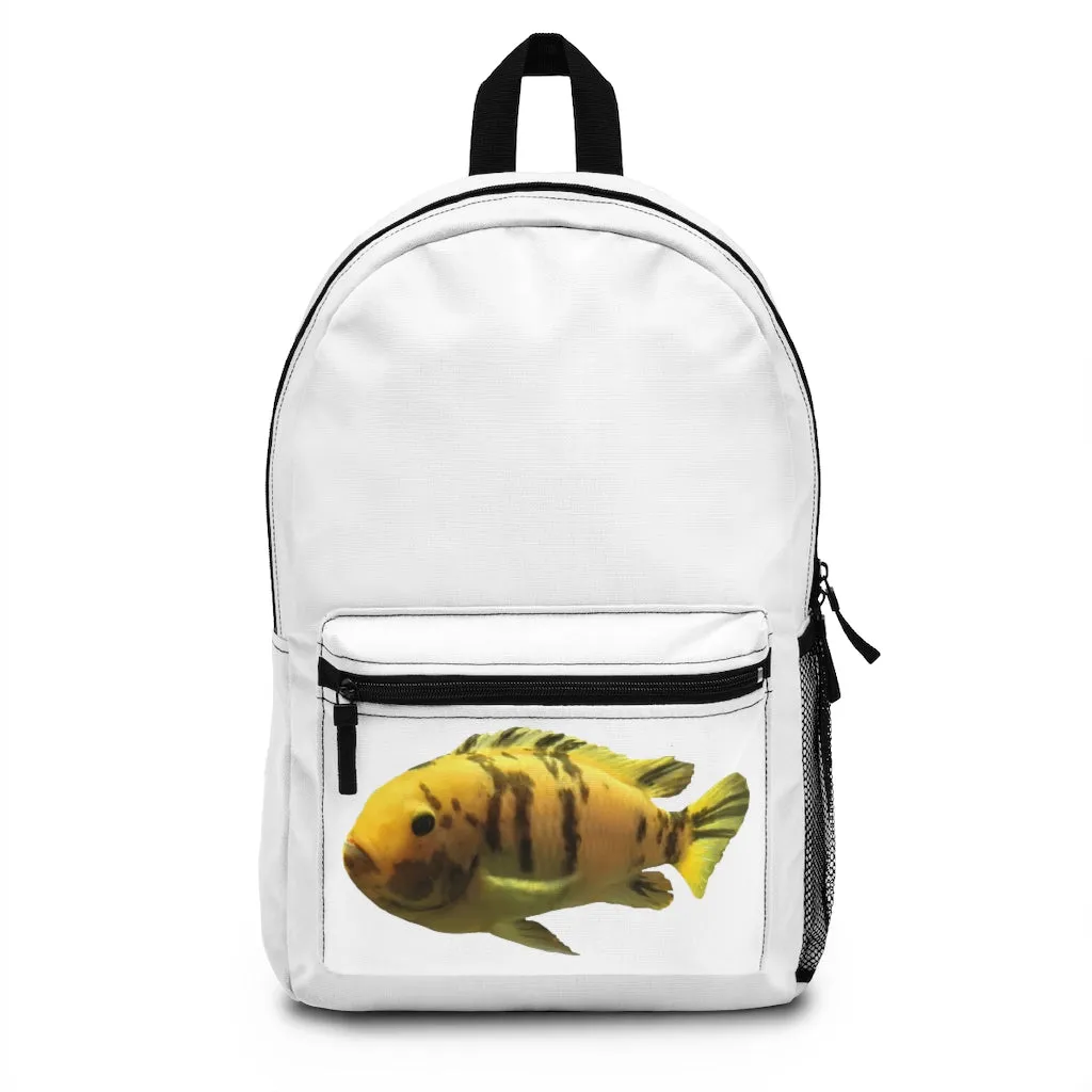 Orange Fish Backpack (Made in USA)