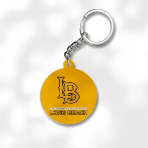 Pack 3 California State University Long Beach Keychains