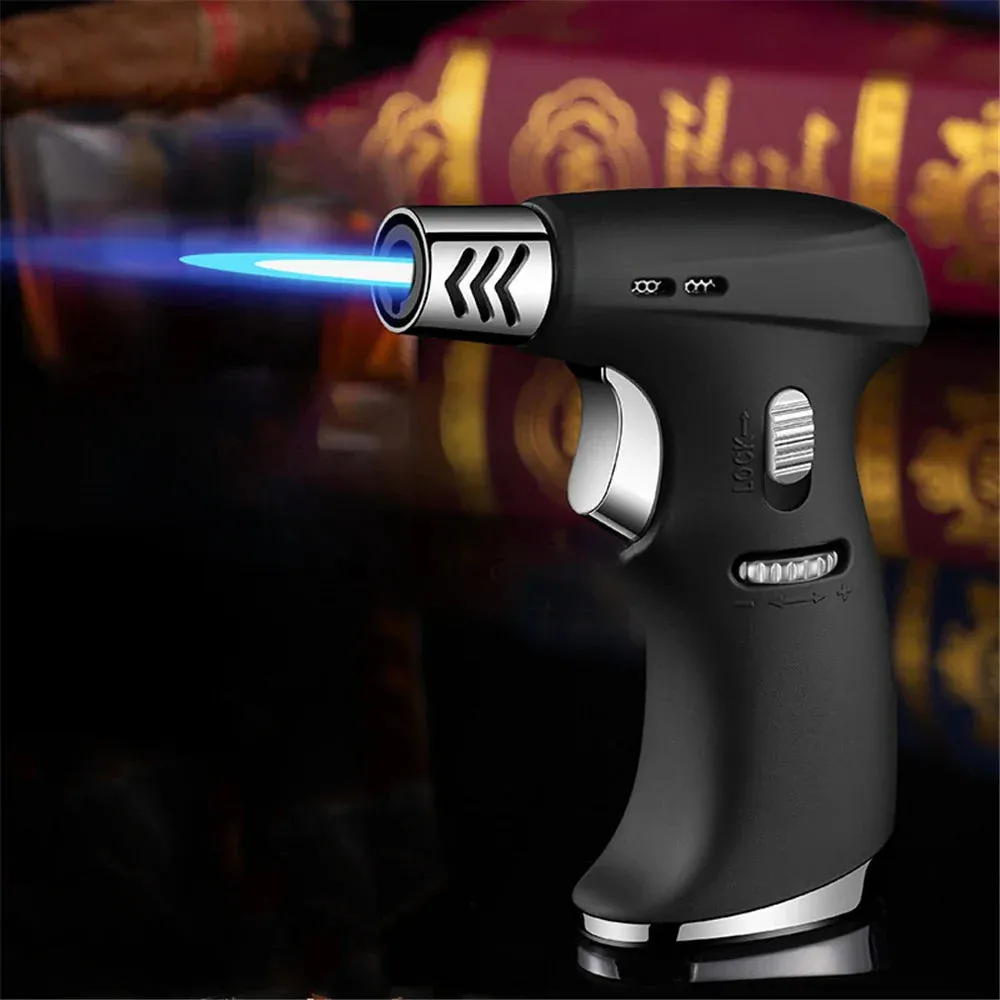 Portable Butane Torch Jet Flame Windproof Lighter