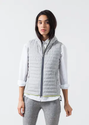 Primula Vest in Light Grey