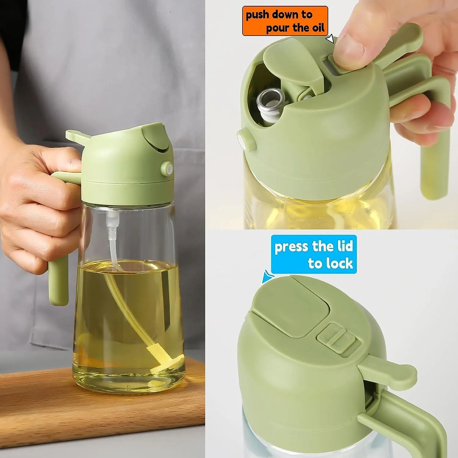 PureOilSpray™ - Cooking Oil Dispenser