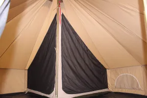 Quarter 1/4 Inner Tent | Canvas Bell Tent Accessories | Inner Room for Regatta Bell Tent