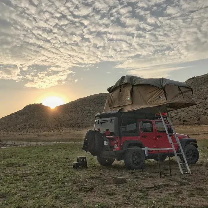 RANGER 65 ROOFTOP TENT, 3 PERSON, TAN, SOLD BY TUFF STUFF OVERLAND