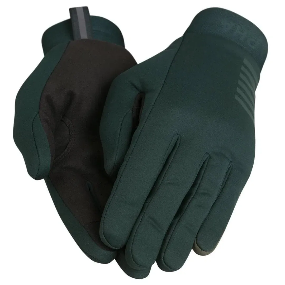 RAPHA Pro Team Winter Gloves - Dark Green