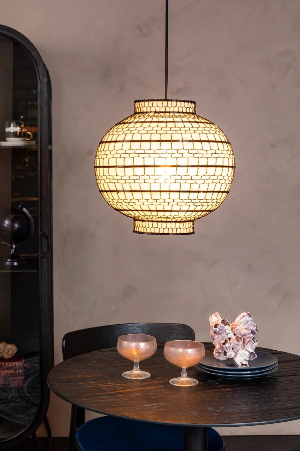 Round Lantern Pendant Lamp | Dutchbone Ming