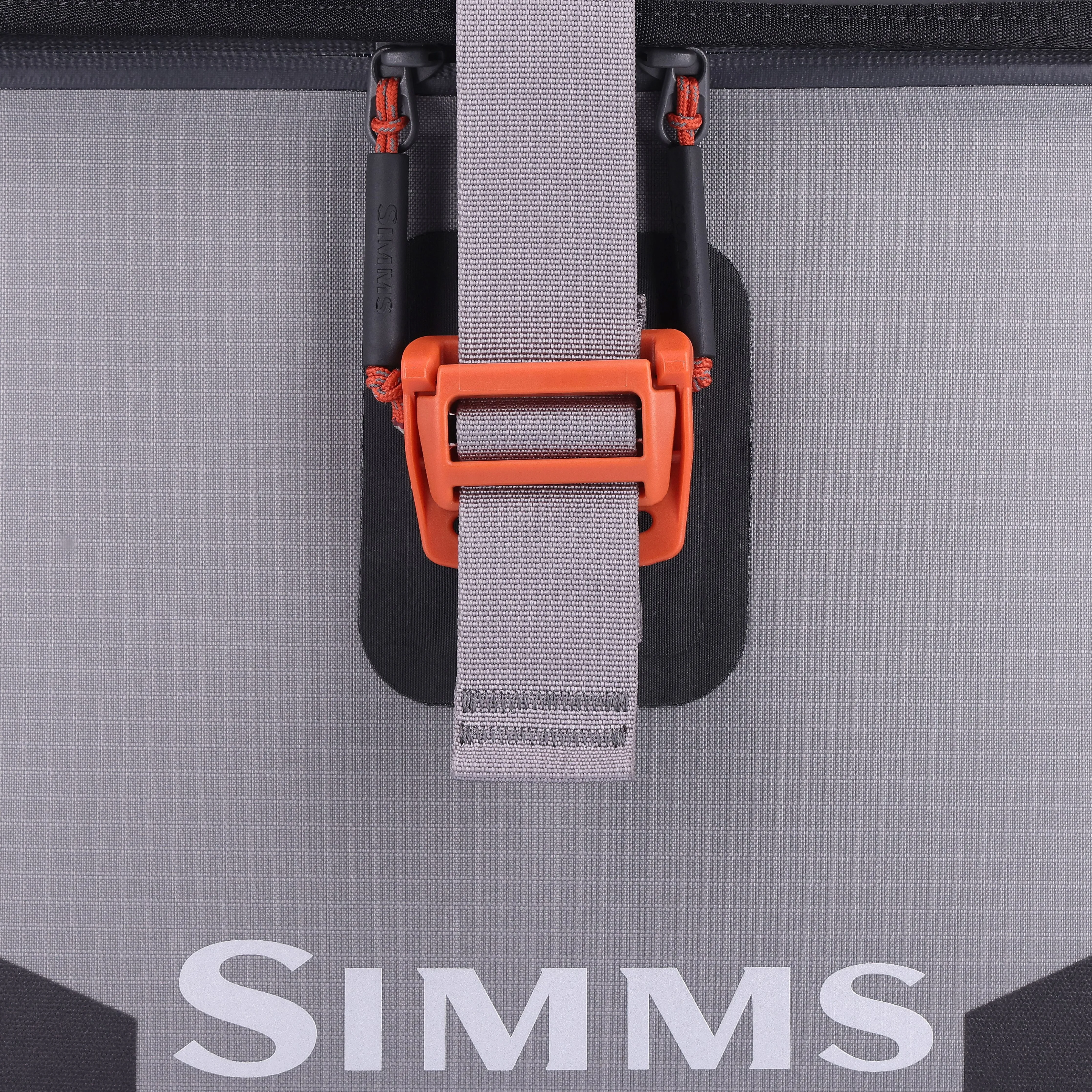 Large Simms Dry Creek Boat Bag - Durable and Spacious Fishing Storage Solution