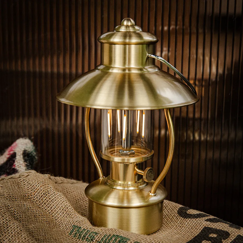 Skogen Lantern N80復古露營營燈 Brass 鍍金色 N80BR