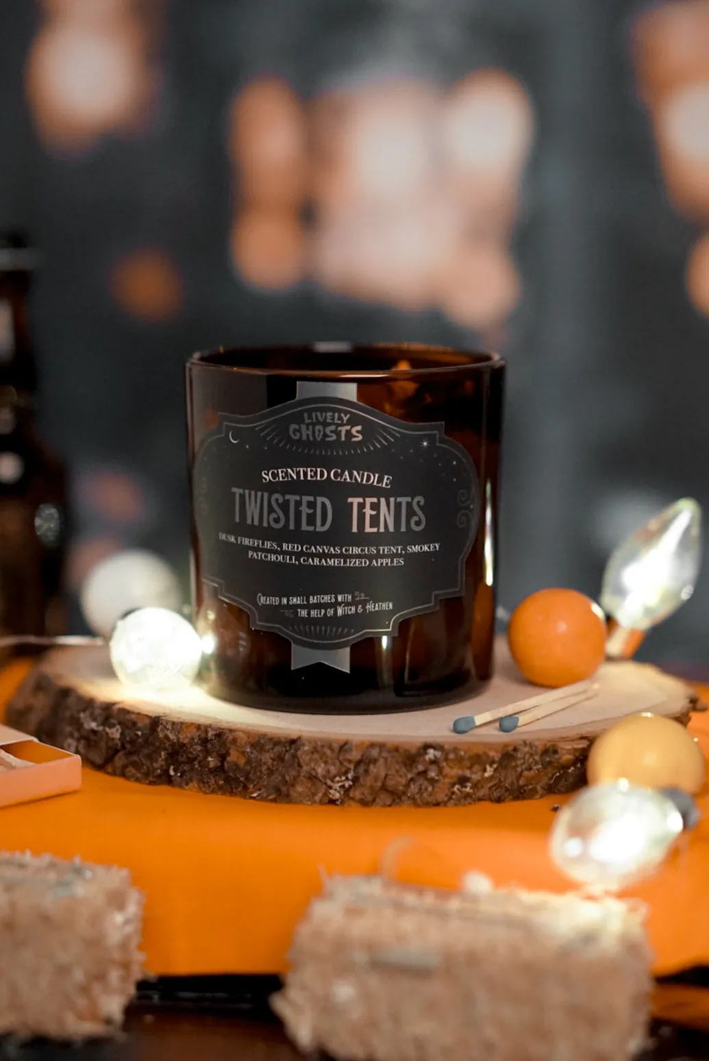 Twisted Tents | Candle