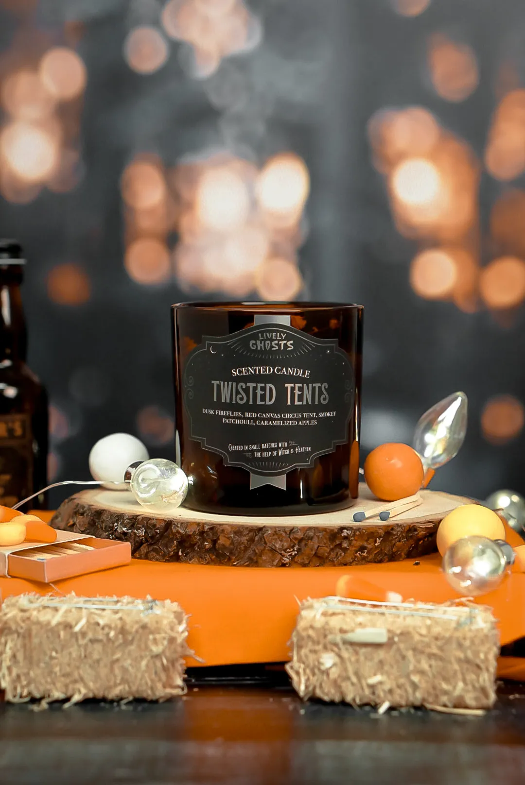 Twisted Tents | Candle