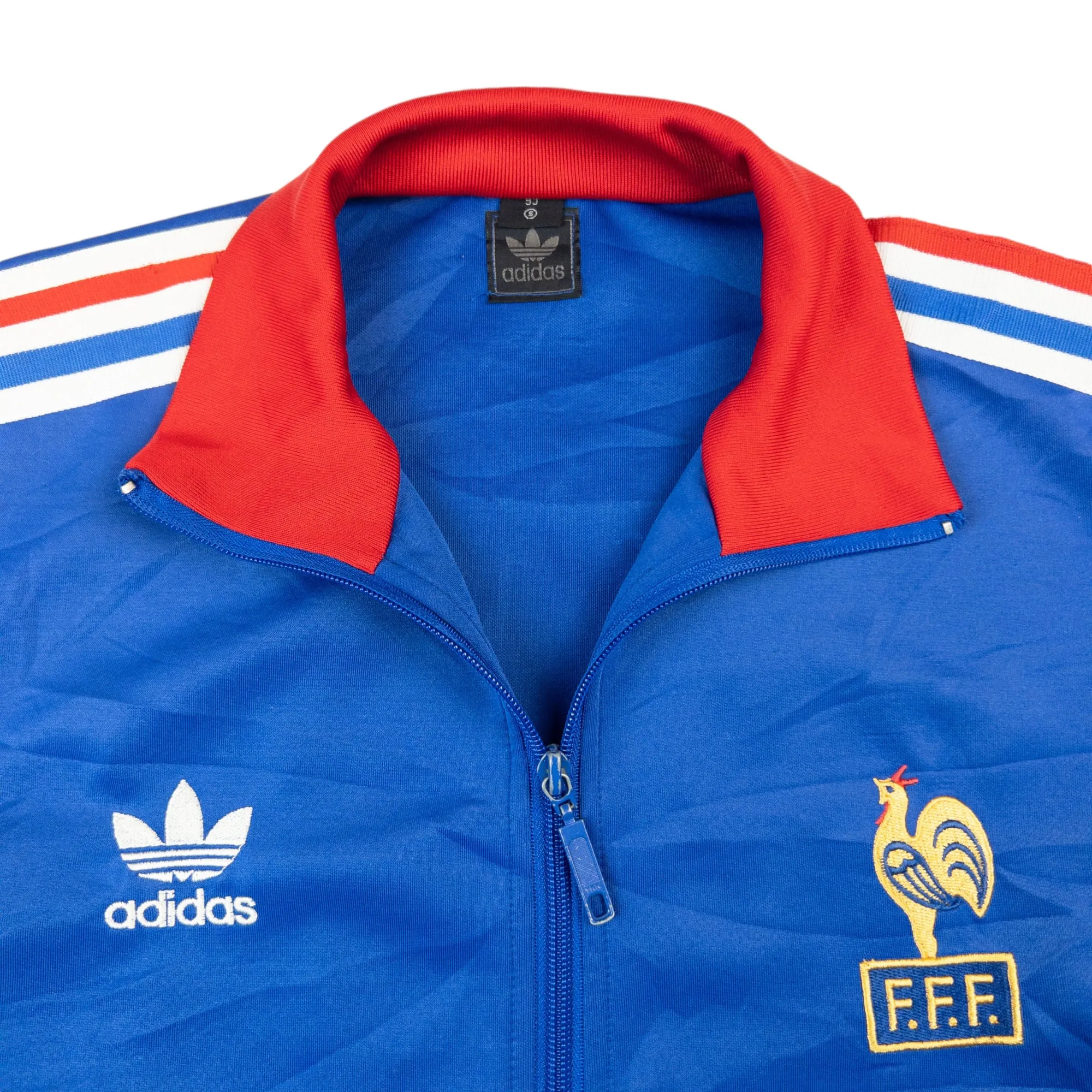 Vintage Adidas France FFA Fifa Wold Cup Zip Up Jacket Size S