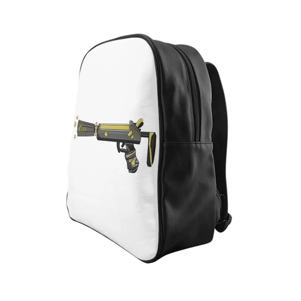 Yellow Gun School Backpack