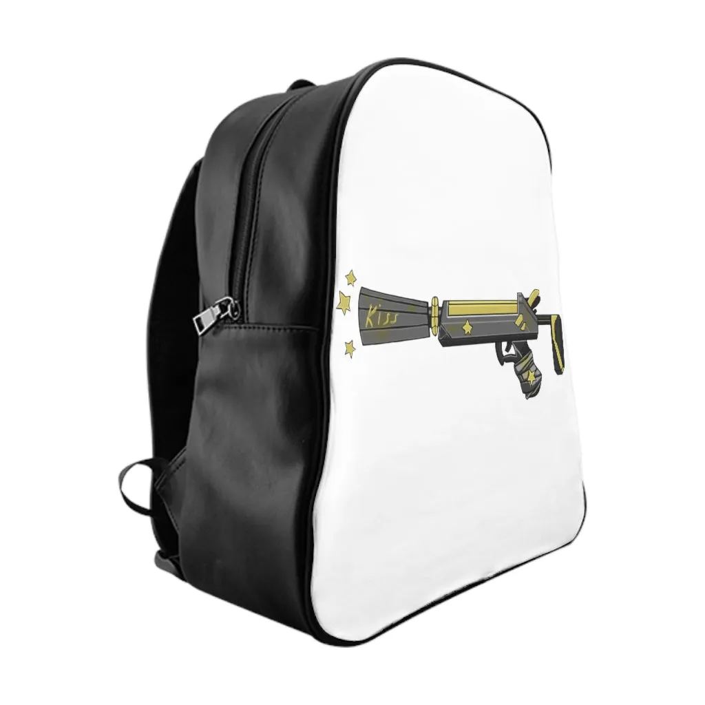 Yellow Gun School Backpack